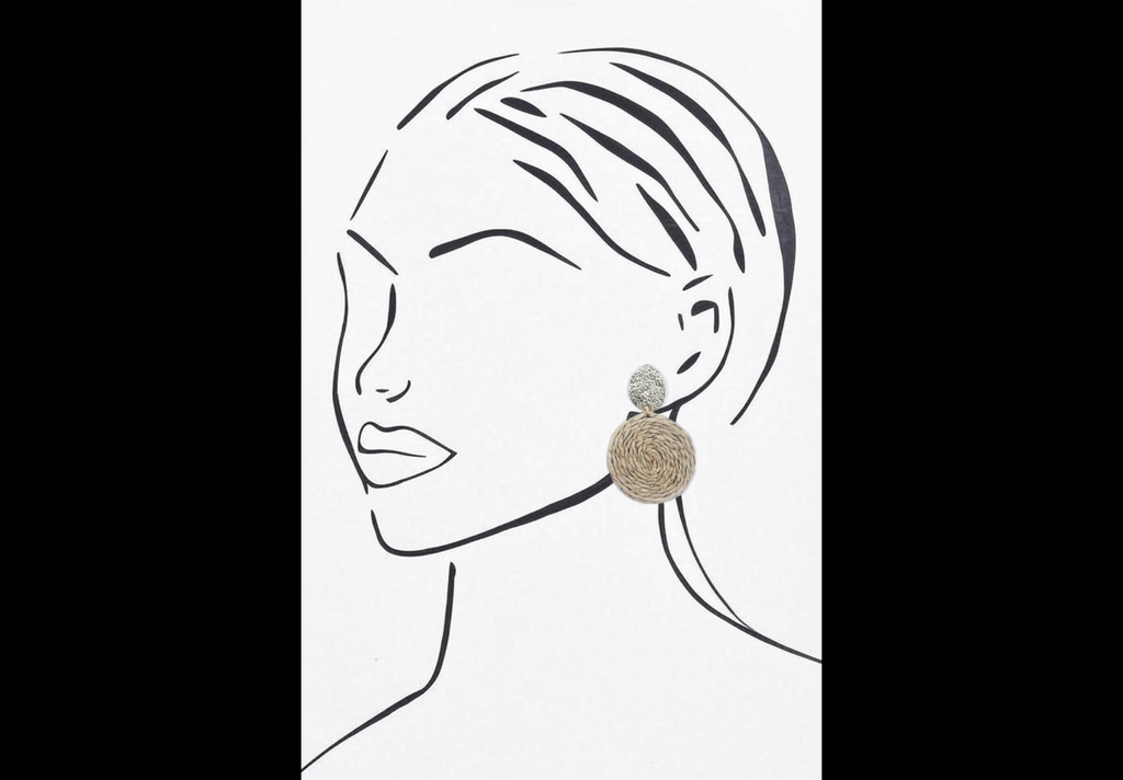 Blue Scarab Earrings BS189