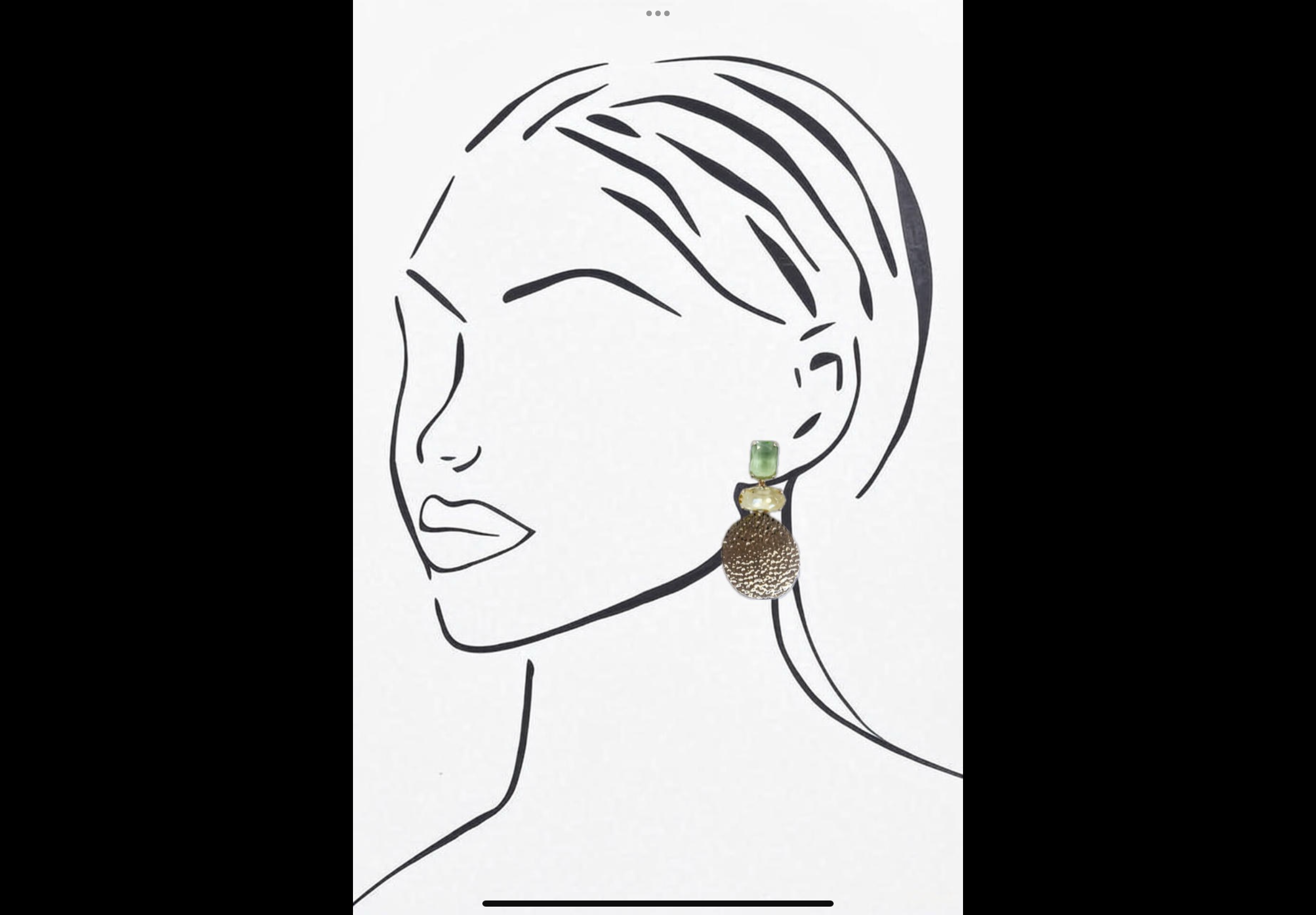 Blue Scarab Earrings BS225