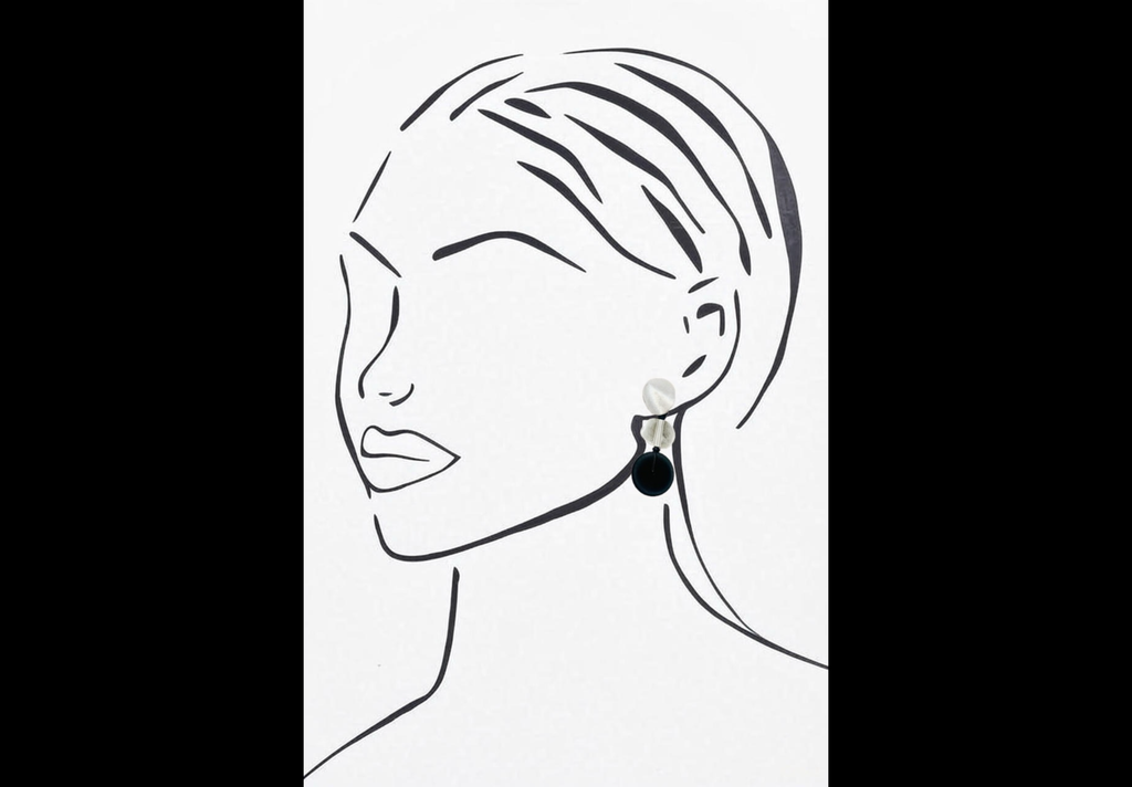Blue Scarab Earrings BS238