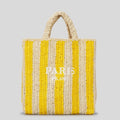 Paris Milano Striped Tote Bag BZ9174