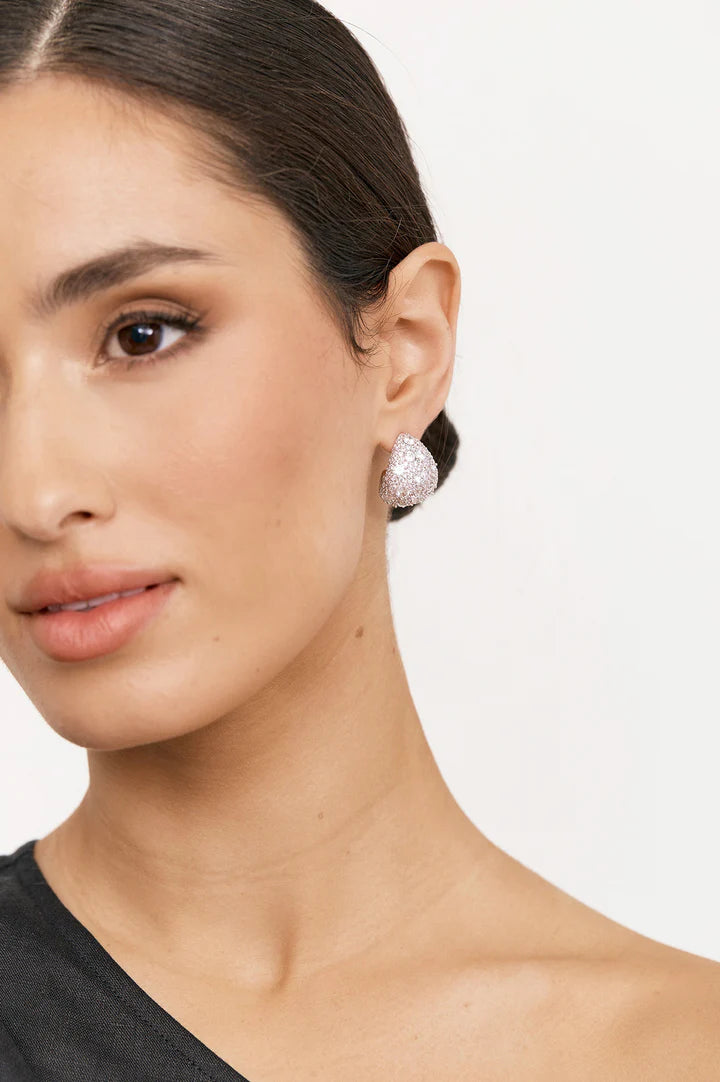 Adorne Diamonte Teardrop Earrings AED4070