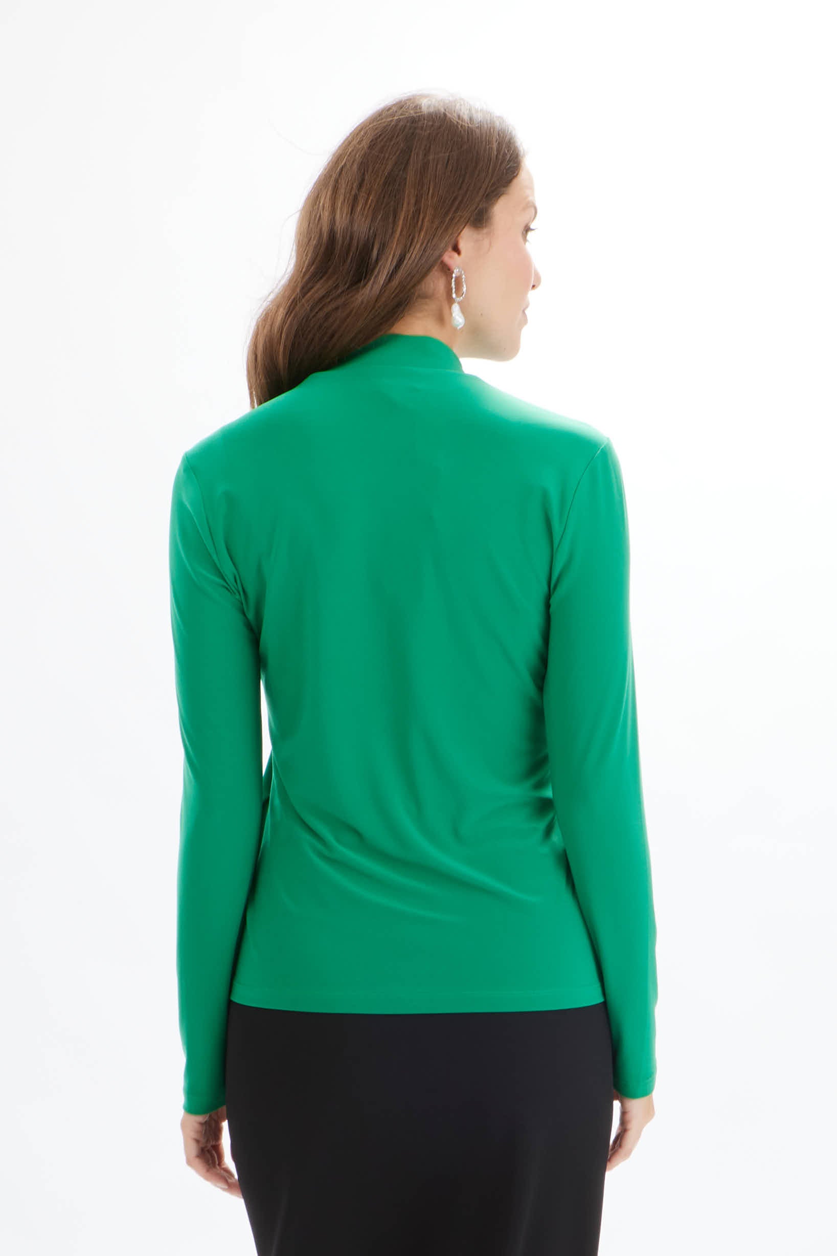 Joseph Ribkoff Long-Sleeve Bow Neck Top 233132