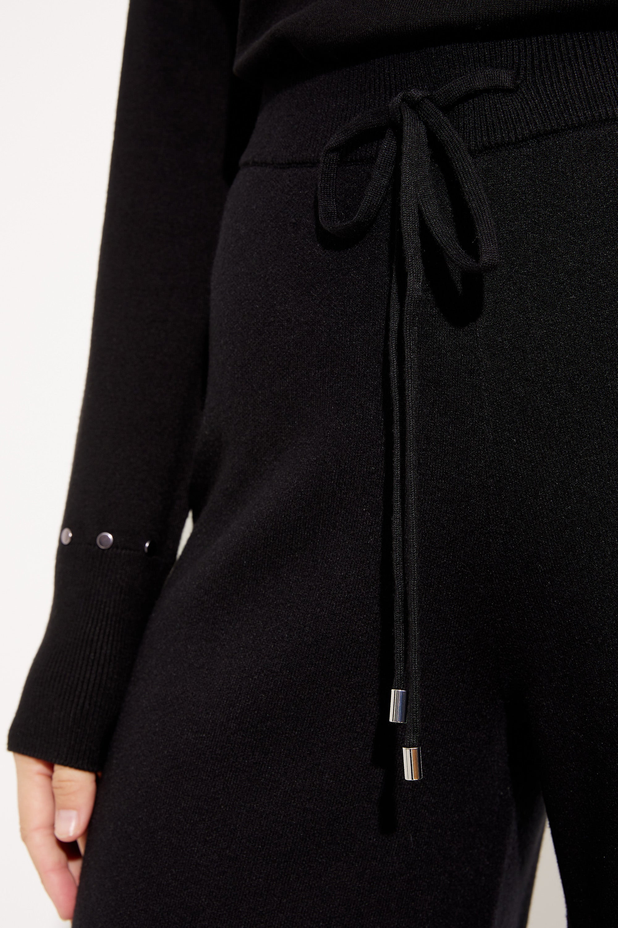 Joseph Ribkoff Cropped Drawstring Wide-leg Trousers 233908