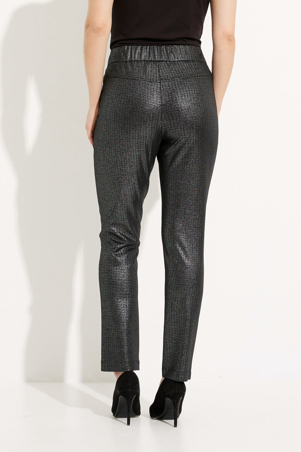 Joseph Ribkoff Metallic Drawstring Pants 233001