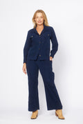 Hot Ice Collection Wide Leg Cord Pants LSP26-168