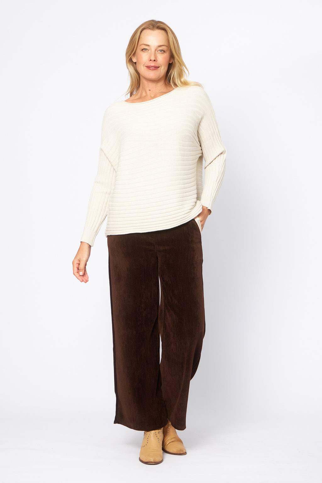 Hot Ice Collection Wave Pattern Knitted Jumper LSNT26-239