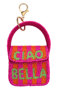 Zoda Mini Beaded Handbag Keychain SKBG3004