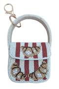 Zoda Mini Beaded Handbag Keychain SKBG3005