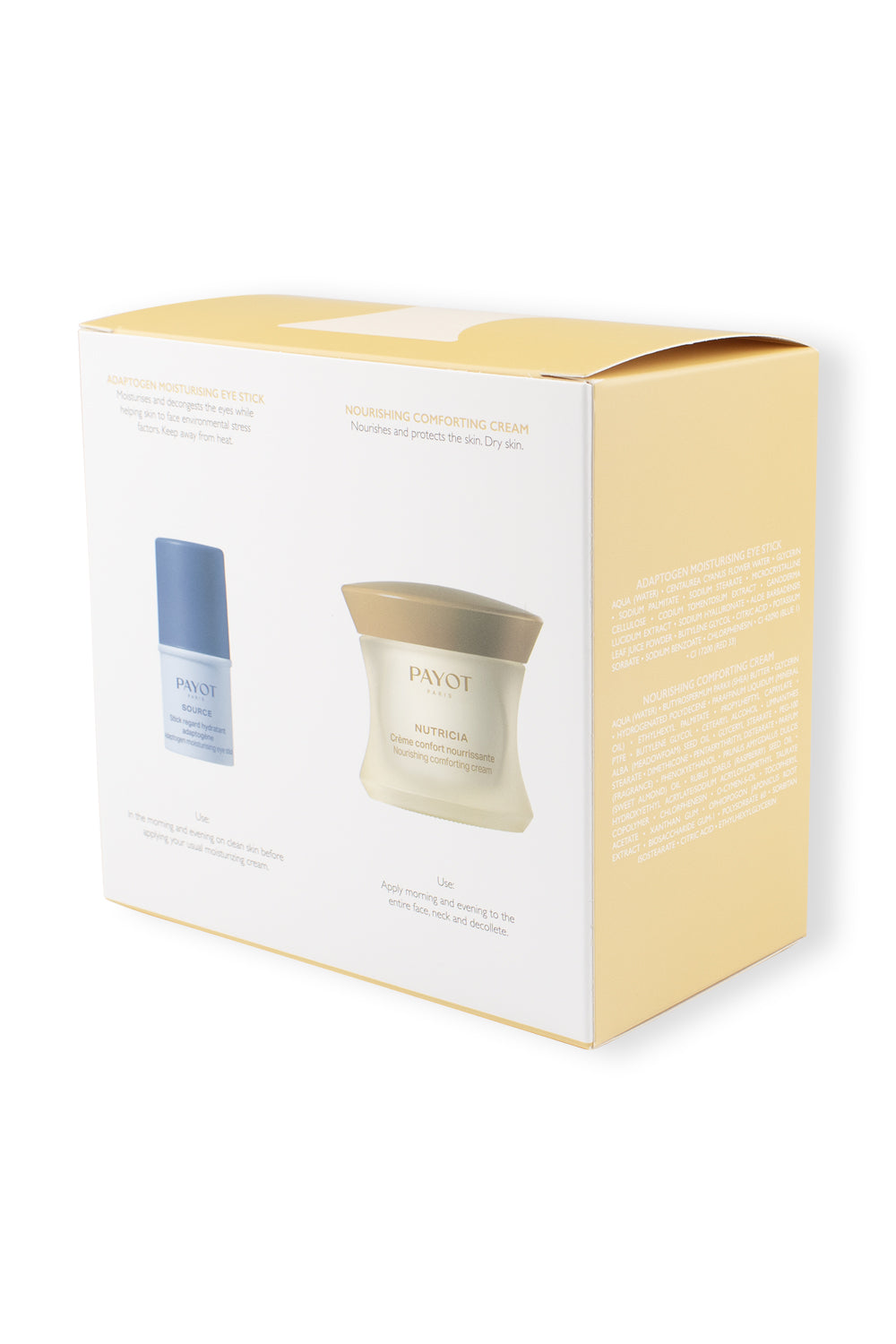 SOURCE & NUTRICIA Bundle - SOURCE Adaptogen Eye Stick 4.5G + NUTRICIA Nourishing Comforting Cream 50ml