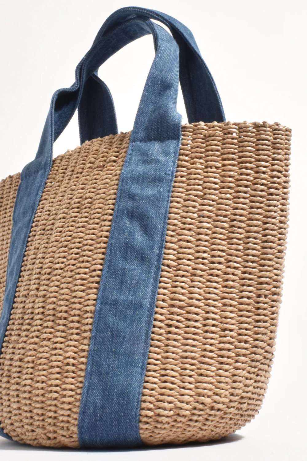 Adorne Billy Denim Weave Basket AXD1925