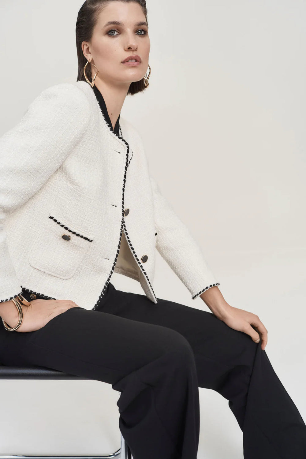 Joseph Ribkoff Formal Waist-length Blazer 243911