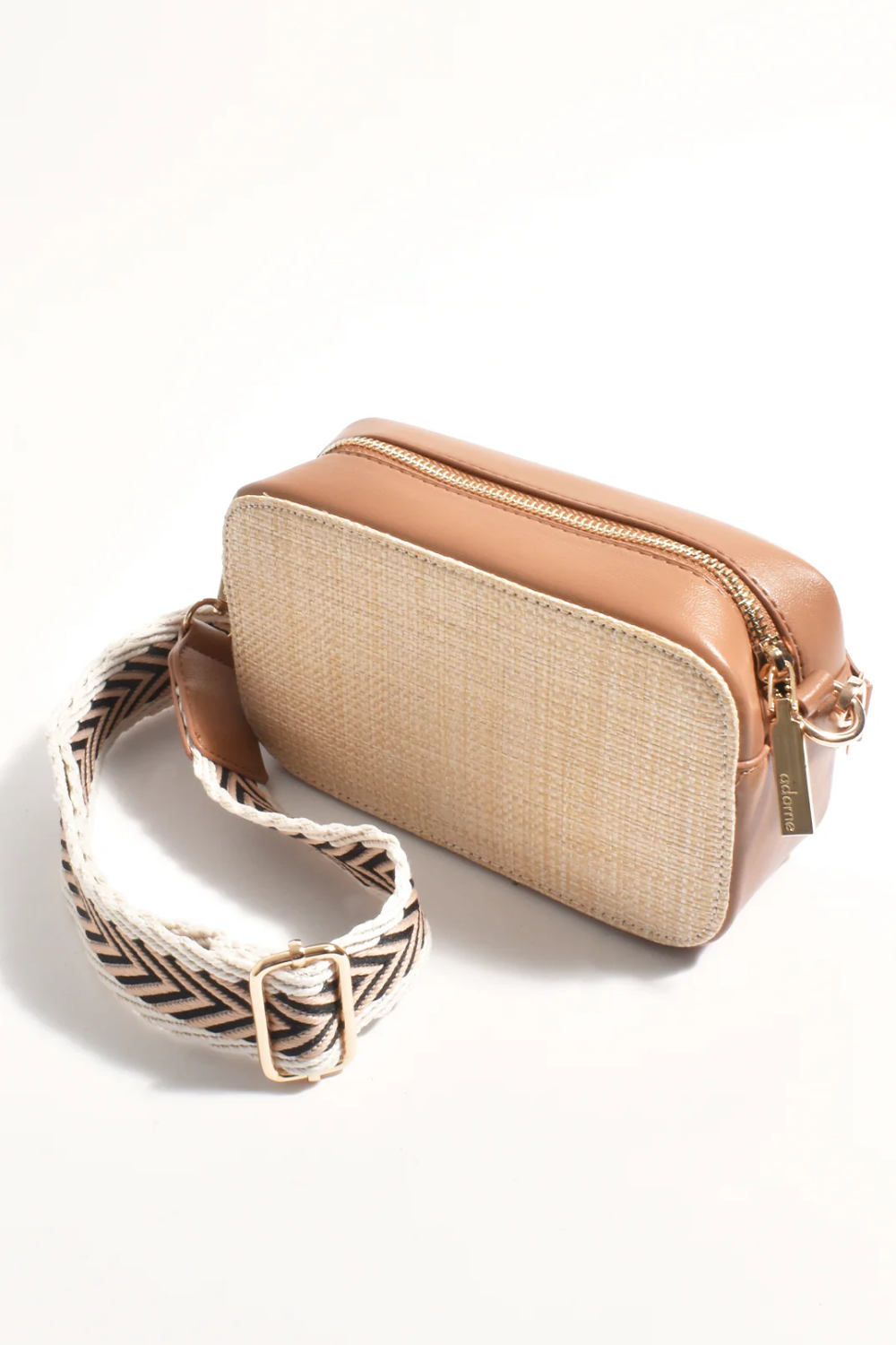 Adorne Joey Woven Face Camera Bag AXD1873