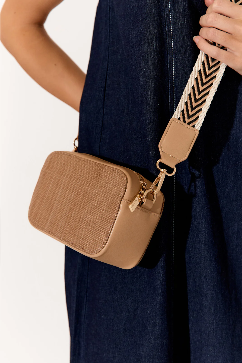 Adorne Joey Woven Face Camera Bag AXD1873