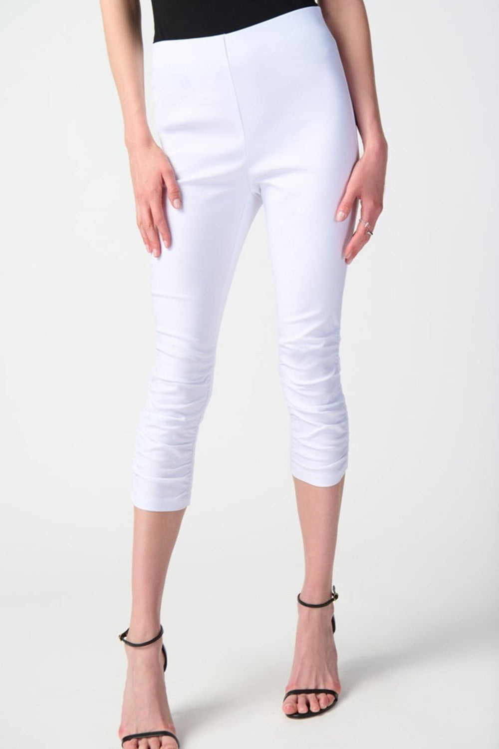 Joseph Ribkoff Pleated Slim Fit Pants Style 241070