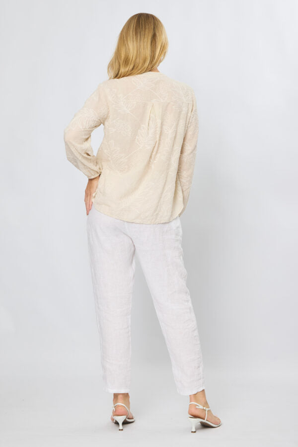 Hot Ice Collection Embroidered Top LST25-604
