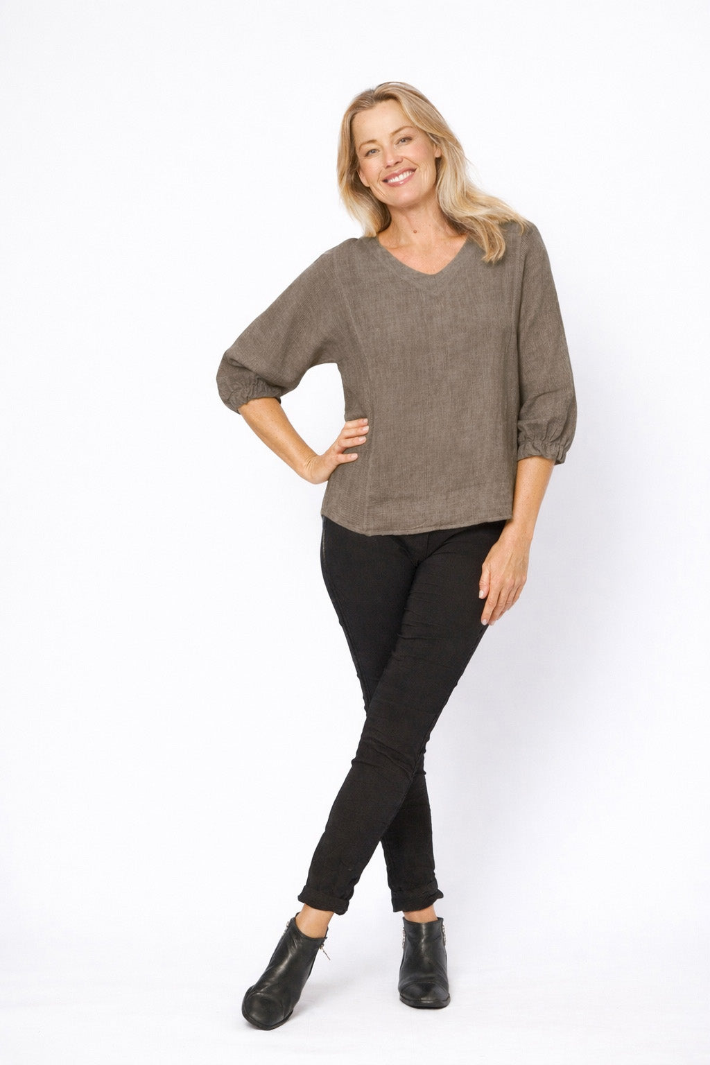 Hot Ice Collection V-Neck Top LST26-130E