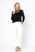 Hot Ice Collection Roll-Up Cuff Pants LSP26-43W